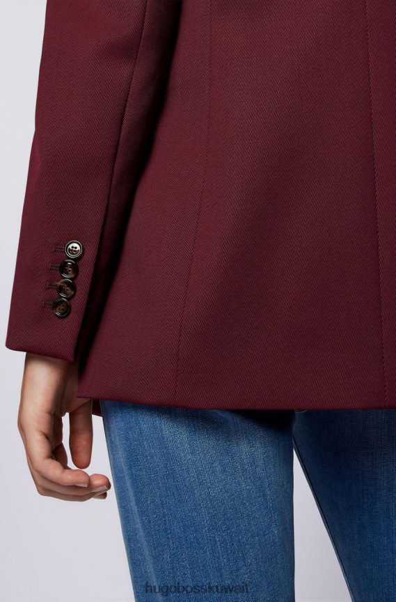 4TFNJN767 خمر Hugo Boss سترة جيمارا 50459608 النبيذ