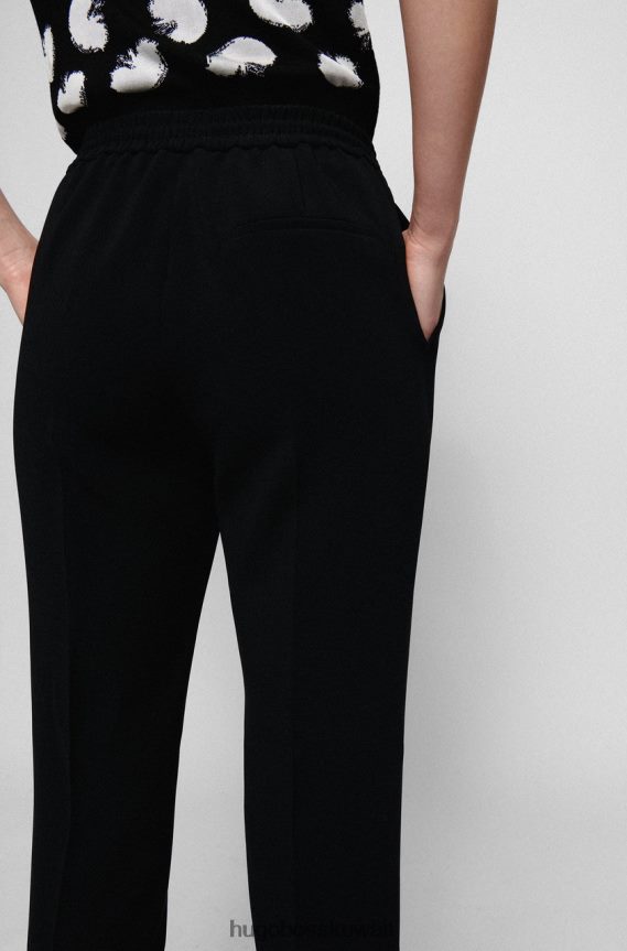 4TFNJN772 البحرية / الأسود Hugo Boss بنطلون تريانا 50427841 كحلي