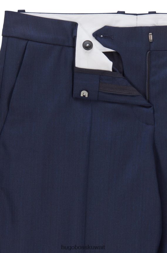 4TFNJN773 أزرق Hugo Boss بنطلون تيتانا 50459755 أزرق