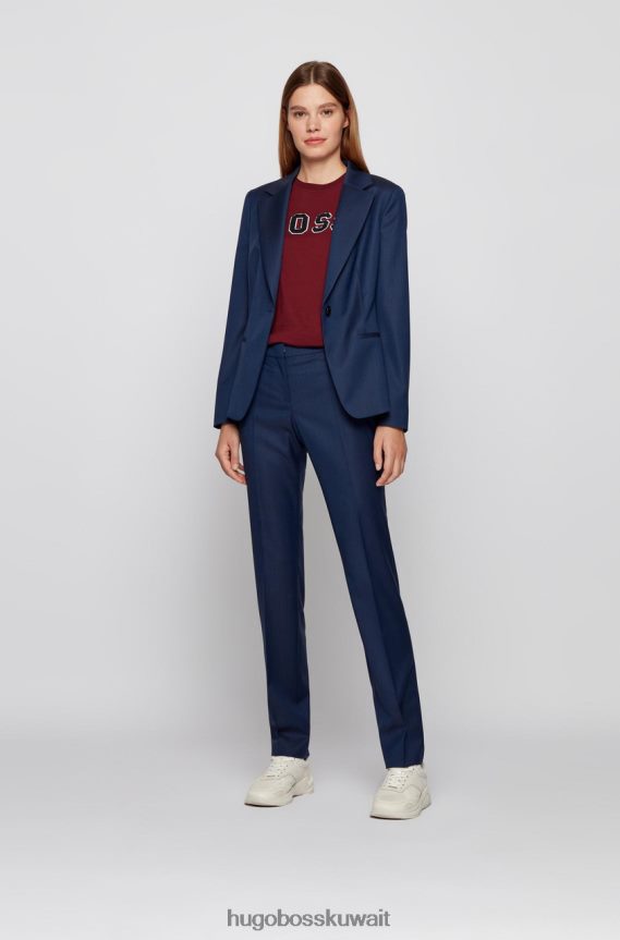 4TFNJN773 أزرق Hugo Boss بنطلون تيتانا 50459755 أزرق