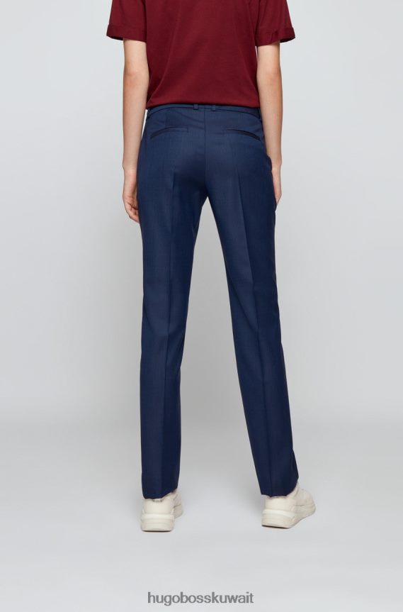 4TFNJN773 أزرق Hugo Boss بنطلون تيتانا 50459755 أزرق