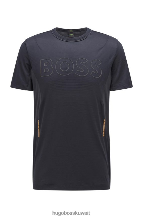 4TFNJN77 أسود/أزرق داكن Hugo Boss تي شيرت طارق 50465909 أسود