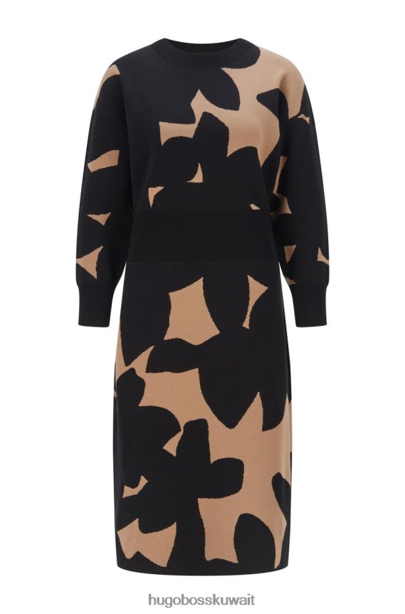 4TFNJN783 جمل Hugo Boss فستان متماسكة فانيتي 50450105 جملي