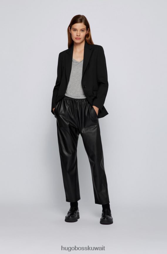 4TFNJN785 رمادي Hugo Boss تي شيرت برقبة على شكل حرف V إيفينا 50458594 رمادي