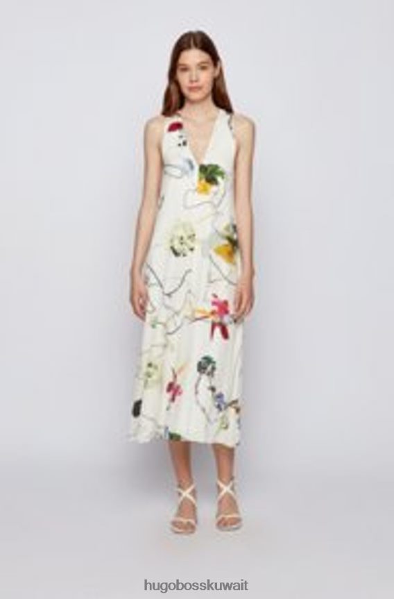 4TFNJN788 يفتح Hugo Boss فستان disara2 50460356 مفتوح