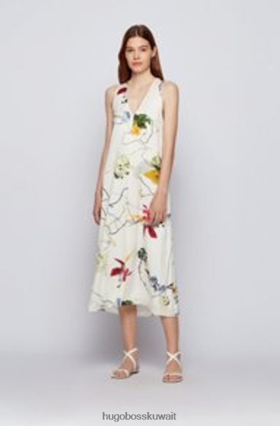 4TFNJN788 يفتح Hugo Boss فستان disara2 50460356 مفتوح