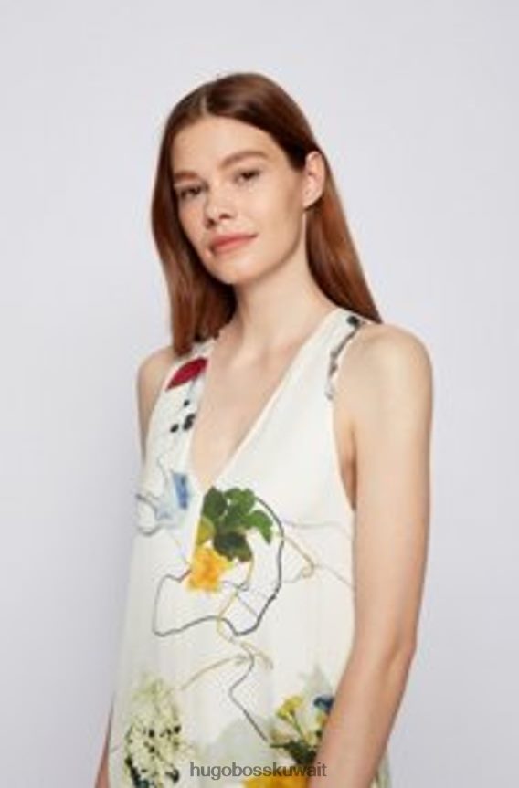 4TFNJN788 يفتح Hugo Boss فستان disara2 50460356 مفتوح