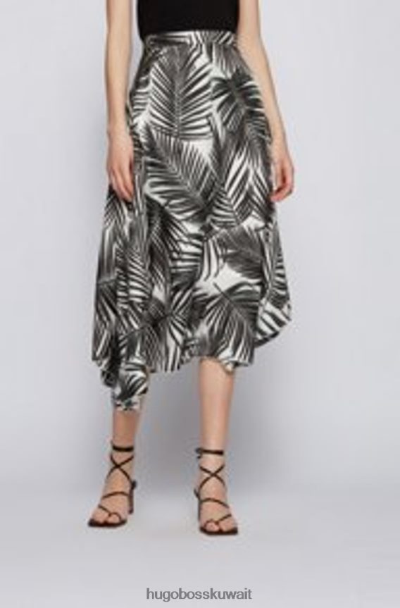 4TFNJN789 openpattern Hugo Boss تنورة فييلانا - 50455464 نمط مفتوح