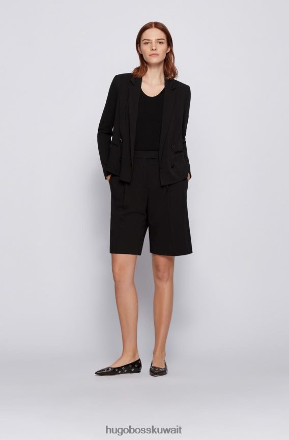 4TFNJN793 أسود Hugo Boss شورت تانا 50453518 أسود