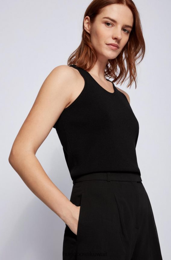 4TFNJN793 أسود Hugo Boss شورت تانا 50453518 أسود