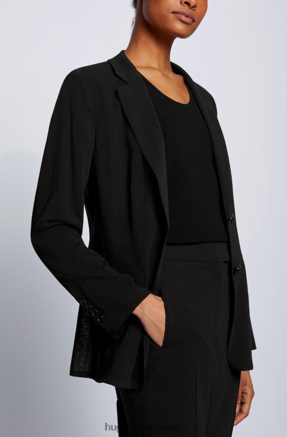 4TFNJN798 أسود Hugo Boss سترة جوانثا 50451450 أسود