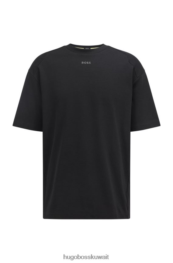 4TFNJN79 أسود/أبيض/رمادي/لتجرين Hugo Boss تي شيرت Talboa AJ 50466946 أسود