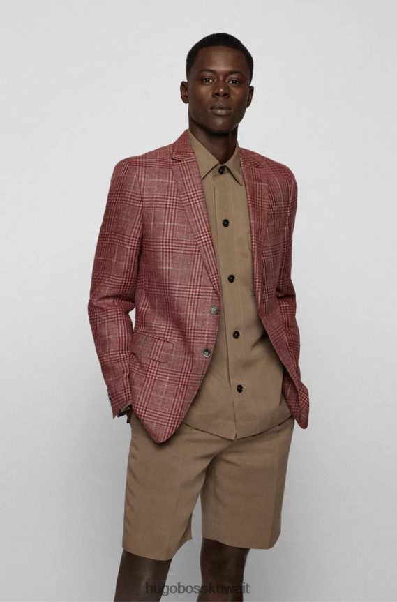 4TFNJN7 احمر غامق Hugo Boss معطف رياضي h-hutson 50473719 باللون الأحمر الداكن