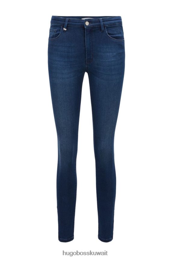 4TFNJN805 ازرق فاتح Hugo Boss جينز سكيني قصير 3.0 50453839 أزرق فاتح