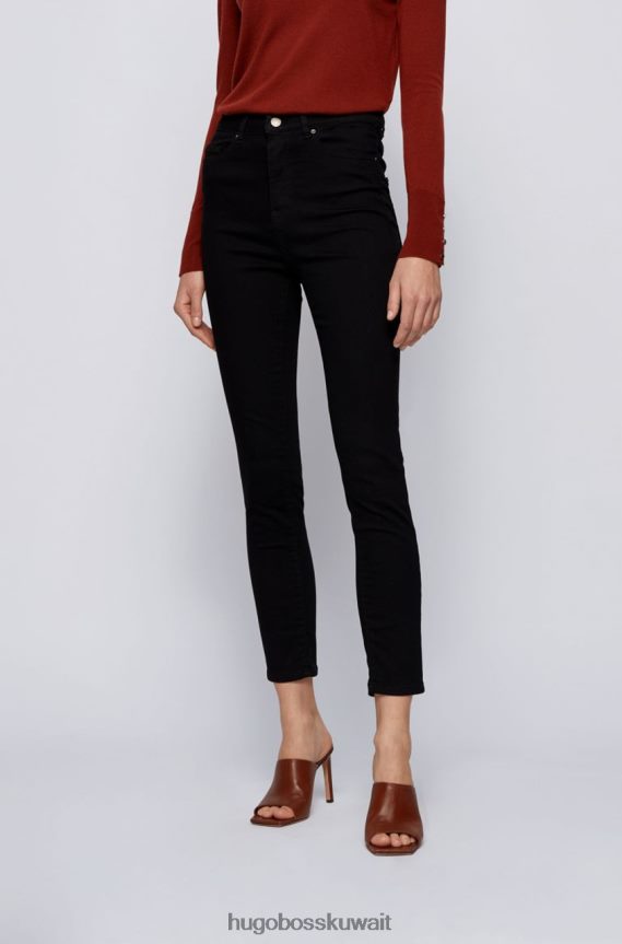 4TFNJN807 أسود Hugo Boss جينز سوبرسكيني قصير 1.0 50443156 أسود