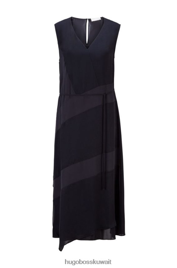 4TFNJN809 أزرق Hugo Boss فستان دوبيكوي 50447618 أزرق