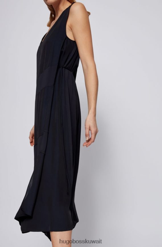 4TFNJN809 أزرق Hugo Boss فستان دوبيكوي 50447618 أزرق