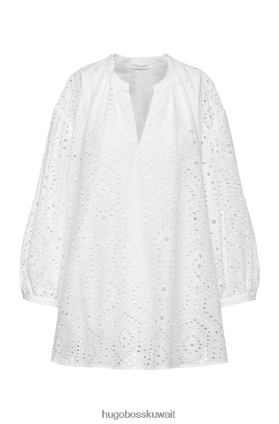 4TFNJN810 أبيض Hugo Boss بلوزة باجور 50451258 ابيض