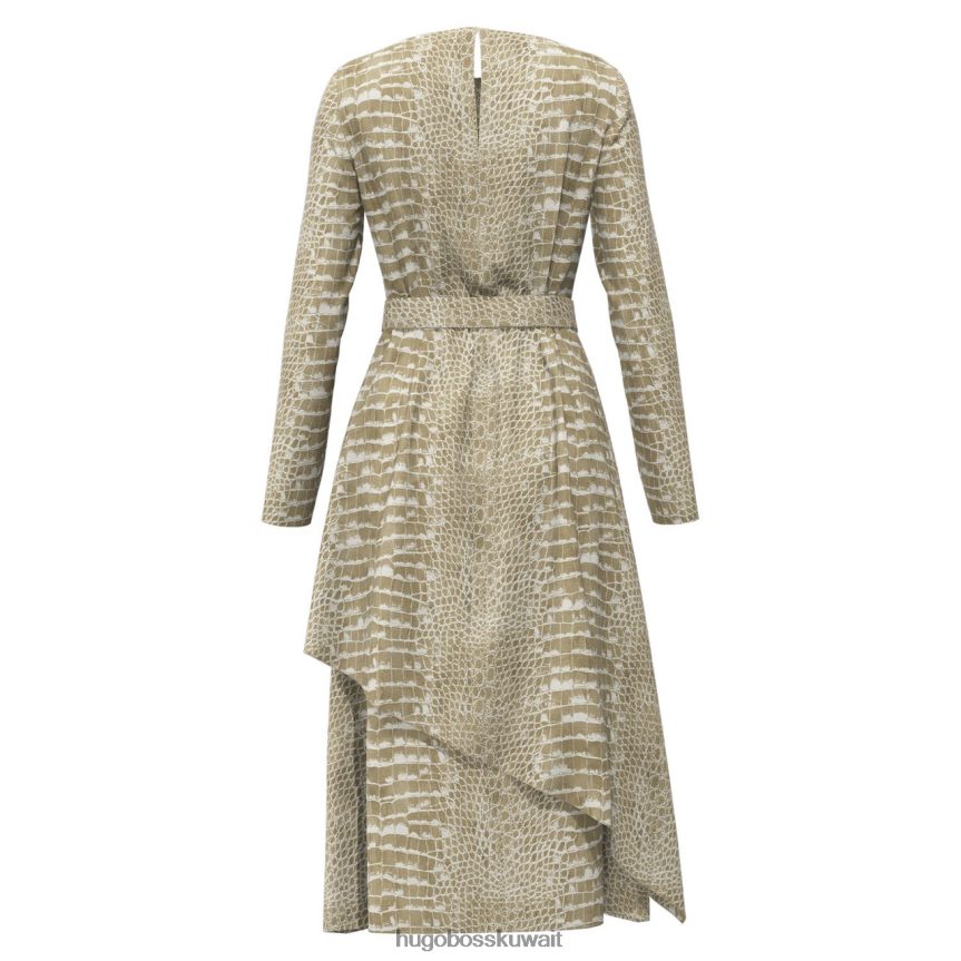 4TFNJN816 openpattern Hugo Boss فستان درييلا 50443924 نمط مفتوح