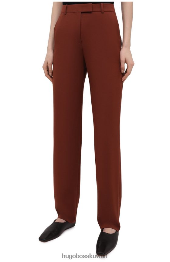 4TFNJN817 النحاس / الأسود Hugo Boss بنطلون تيسليتي 50447307 نحاس