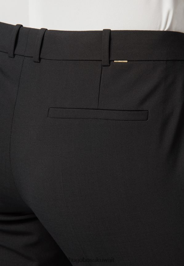 4TFNJN821 البحرية / الأسود Hugo Boss بنطلون تاميا 50291873 كحلي