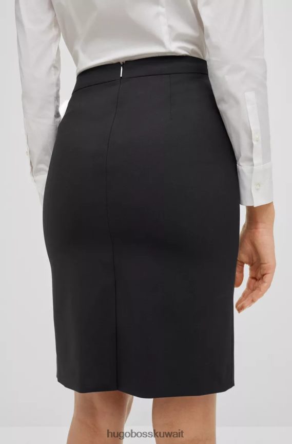 4TFNJN823 أسود/كحلي Hugo Boss تنورة فيليا 50291813 أسود