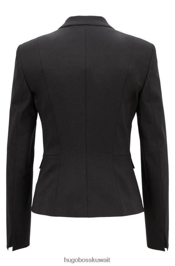 4TFNJN824 أسود/كحلي Hugo Boss بليزر جارو 50291839 أسود