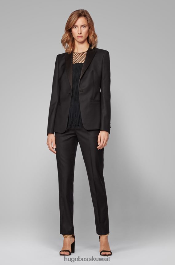 4TFNJN827 أسود Hugo Boss أعلى إياندورا 50422652 أسود