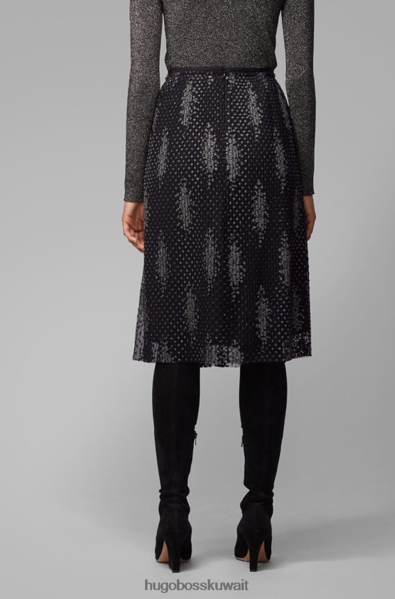 4TFNJN828 صنوبر Hugo Boss تنورة فيليسا 50420211 صنوبر