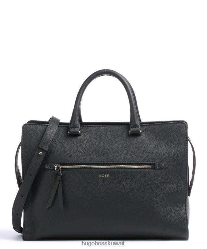 4TFNJN830 أسود Hugo Boss حقيبة عمل صوفي 50478066 أسود