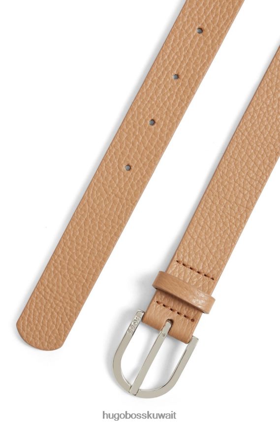 4TFNJN833 اللون البيج Hugo Boss الحزام القرمزي 50470624 بيج