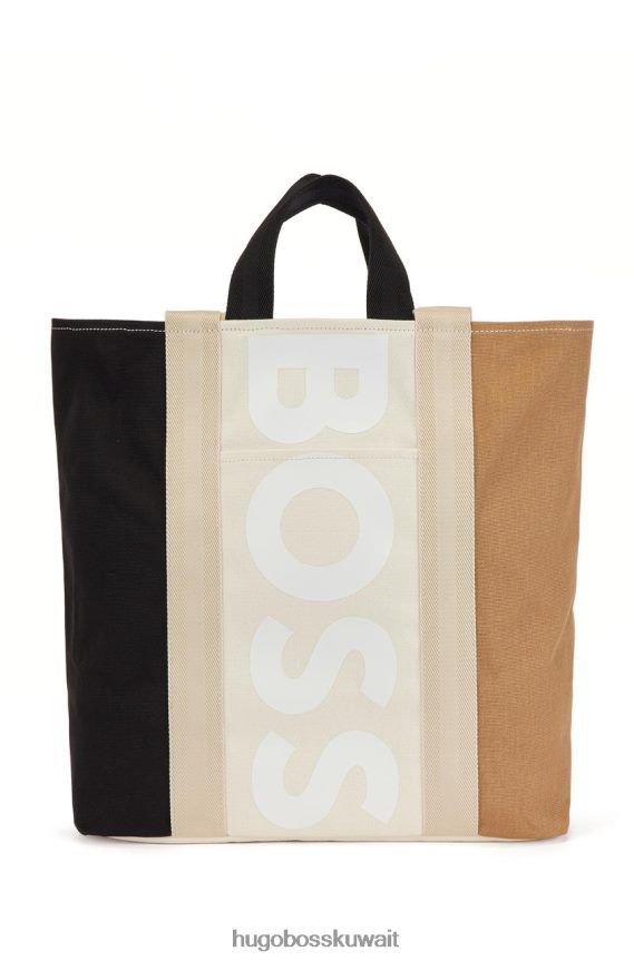 4TFNJN835 البيج الفاتح Hugo Boss حقيبة ديفا توت 50471931 بيج فاتح