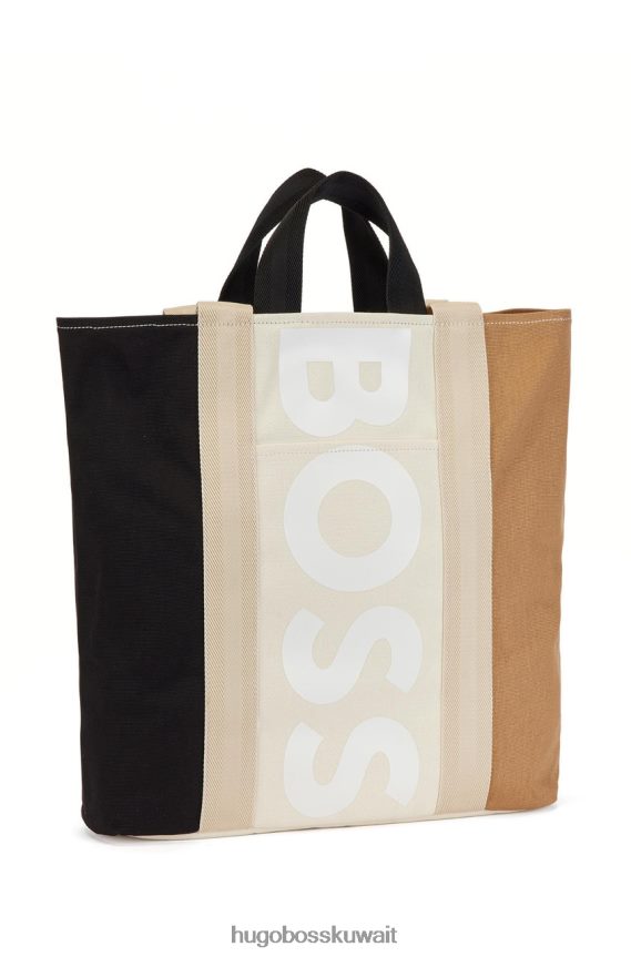 4TFNJN835 البيج الفاتح Hugo Boss حقيبة ديفا توت 50471931 بيج فاتح