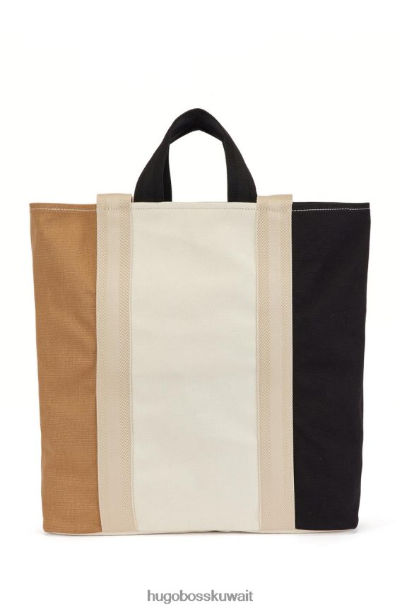 4TFNJN835 البيج الفاتح Hugo Boss حقيبة ديفا توت 50471931 بيج فاتح