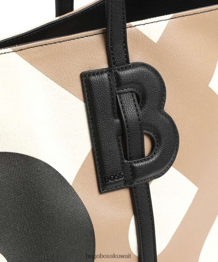 4TFNJN838 أسود Hugo Boss النحلة المتسوق 50477248 الأسود