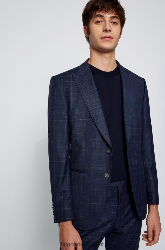 4TFNJN83 أزرق Hugo Boss بدلة ضخمة 50468882 أزرق