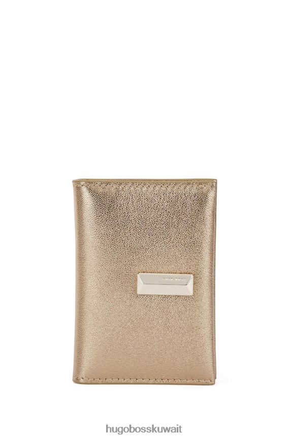 4TFNJN847 ذهب Hugo Boss محفظة ناتالي 50466867 ذهب