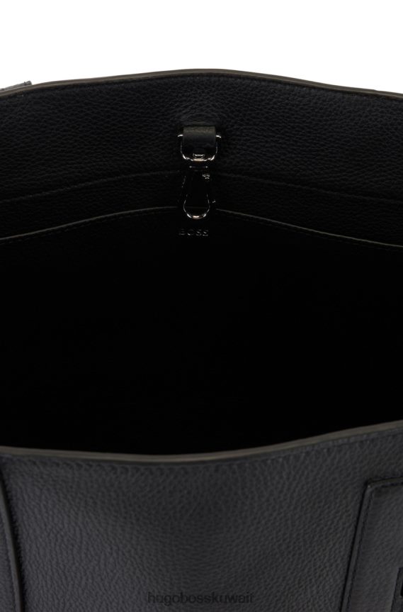 4TFNJN849 بورجوندي / أسود Hugo Boss حقيبة النحلة للمتسوقين 50469500 ​​بورجوندي