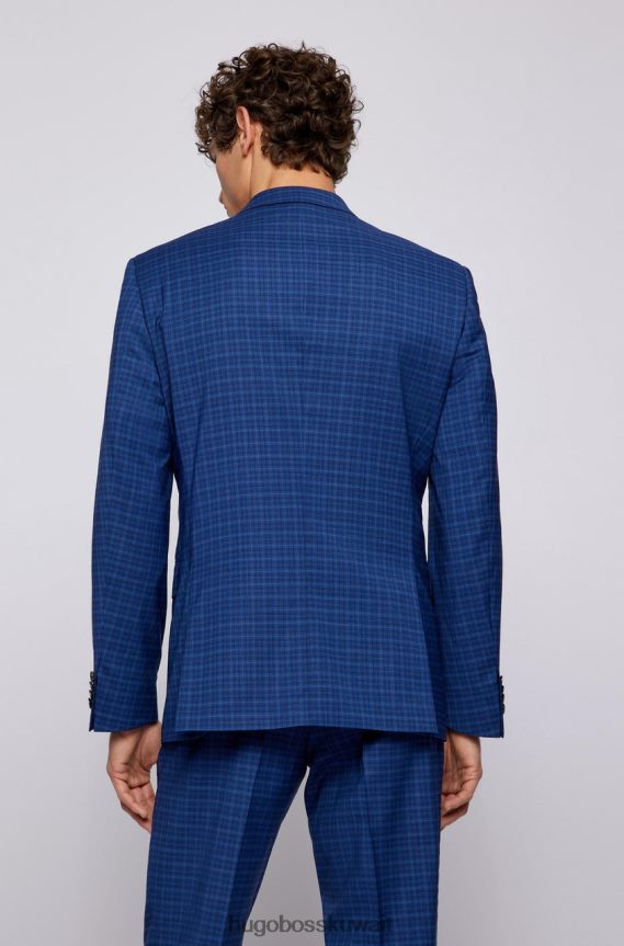 4TFNJN84 أزرق Hugo Boss البدلة ح-ضخمة/ح-عبقرية 50468927 أزرق