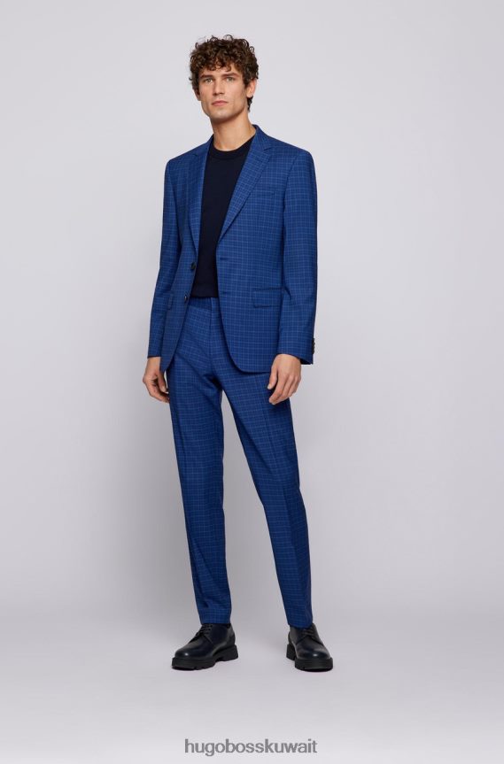 4TFNJN84 أزرق Hugo Boss البدلة ح-ضخمة/ح-عبقرية 50468927 أزرق