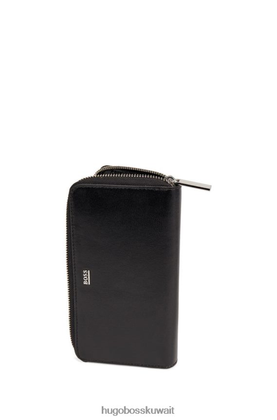 4TFNJN857 أسود Hugo Boss محفظة ناتالي 50441921 باللون الأسود
