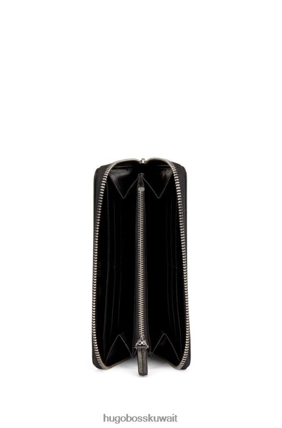 4TFNJN857 أسود Hugo Boss محفظة ناتالي 50441921 باللون الأسود