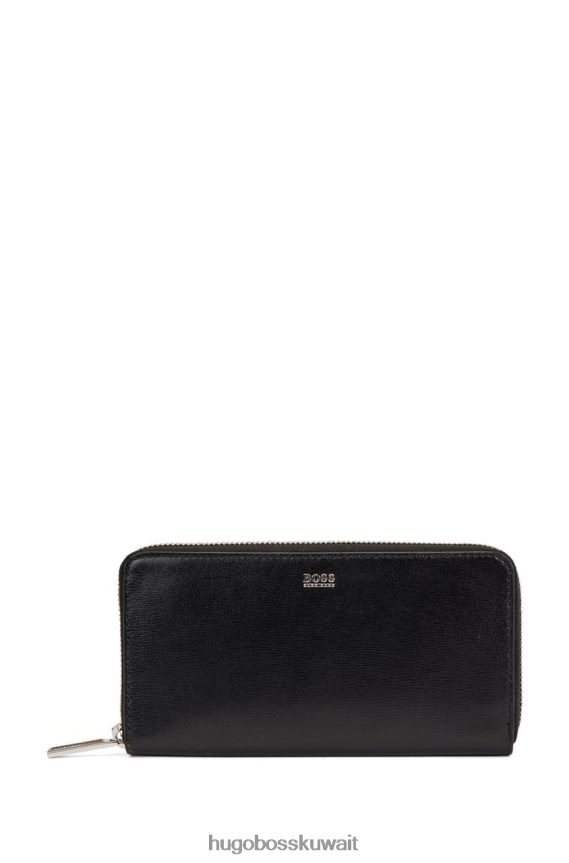 4TFNJN857 أسود Hugo Boss محفظة ناتالي 50441921 باللون الأسود