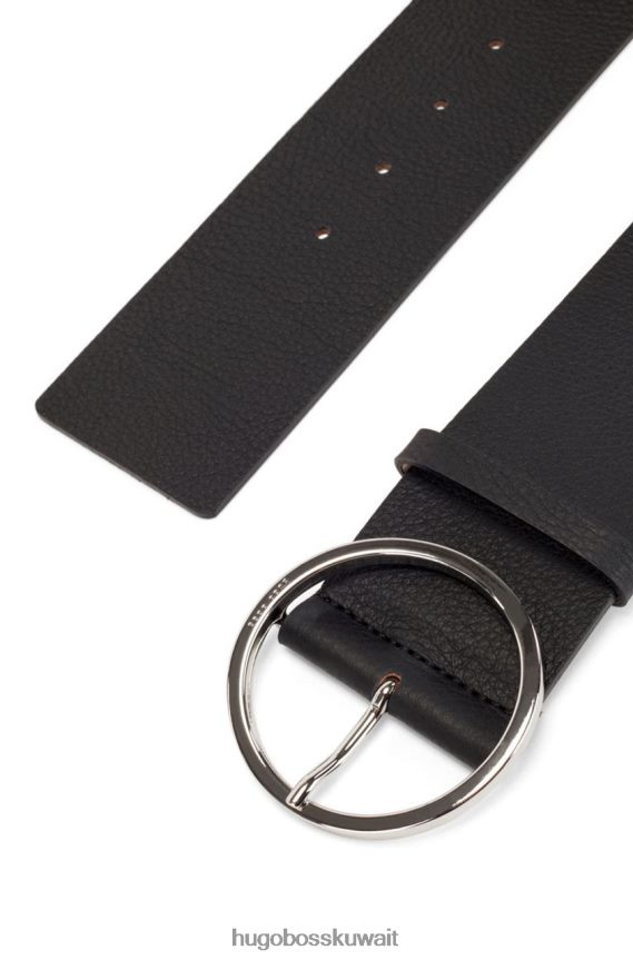 4TFNJN858 أسود Hugo Boss حزام أوليفيا 50456283 أسود