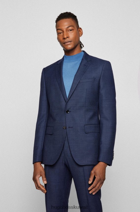 4TFNJN85 أزرق غامق Hugo Boss بدلة ضخمة 50469024 باللون الأزرق الداكن