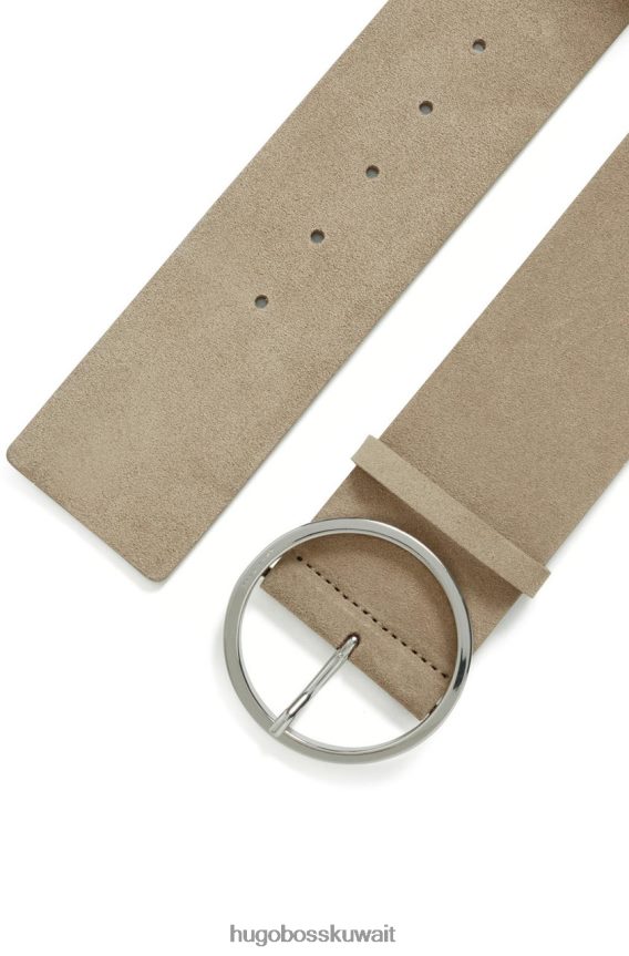 4TFNJN863 اللون البيج Hugo Boss حزام أوليفيا 50455818 بيج