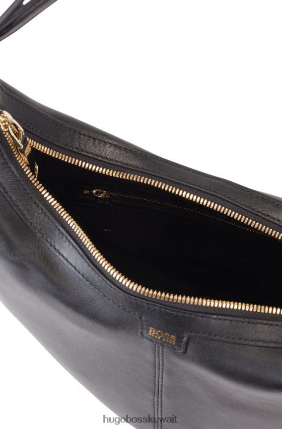 4TFNJN868 أسود Hugo Boss حقيبة هوبو ليلي 50449153 أسود