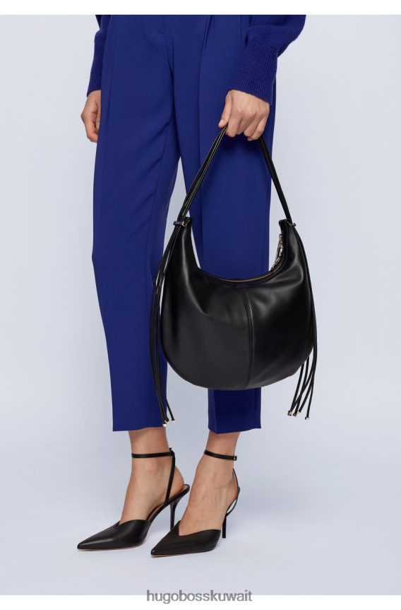 4TFNJN868 أسود Hugo Boss حقيبة هوبو ليلي 50449153 أسود