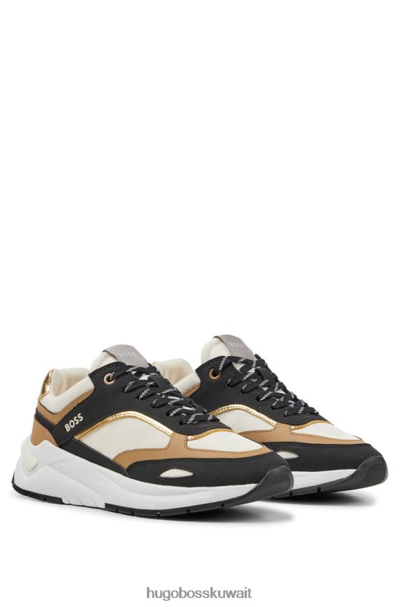 4TFNJN871 أسود Hugo Boss حذاء رياضي سكايلر 50477949 أسود