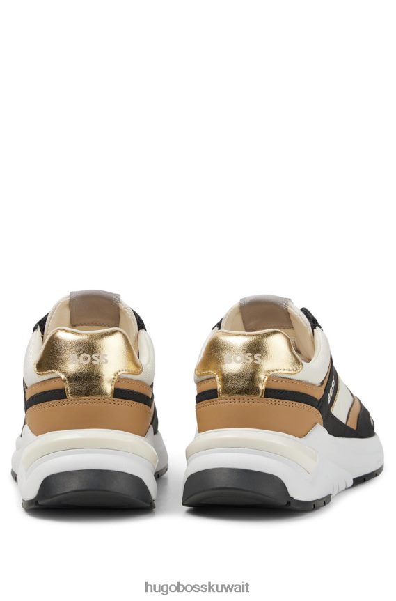 4TFNJN871 أسود Hugo Boss حذاء رياضي سكايلر 50477949 أسود